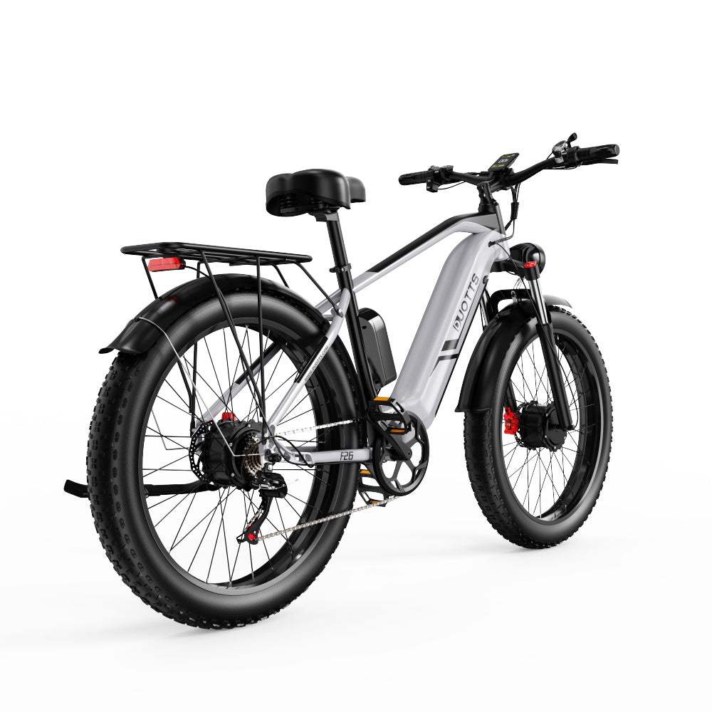 DUOTTS F26 750W*2 Dual Motor 26" Fat Bike 960Wh SUV E-bike 48V 20Ah Battery