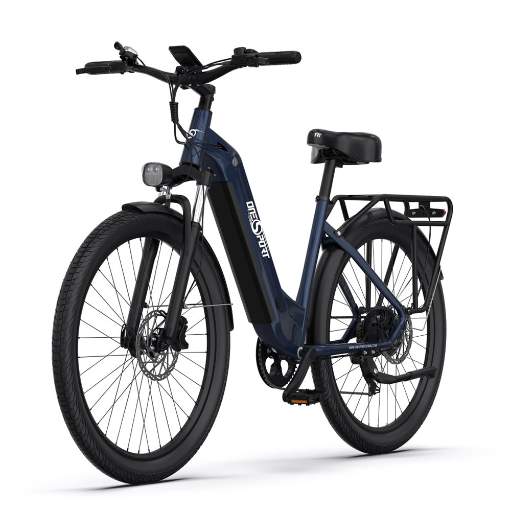 OneSport OT05 250W 27.5" Electric Trekking Bike with Torque Sensor 655Wh City E-bike Support APP