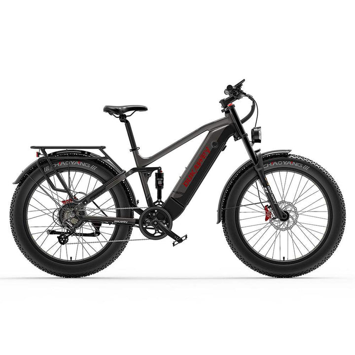 Dukawey Silvertip8 1000W 26” Fat Bike 1040Wh E-Mountain Bike 52V 20Ah Battery SUV E-Bike