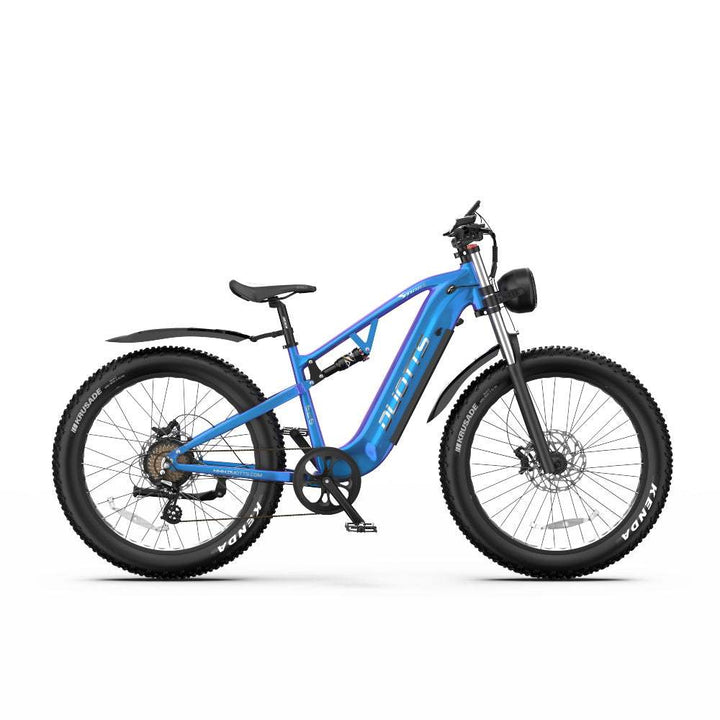 DUOTTS E26 750W Bafang Motor 26" Fat Bike 960Wh Full Suspension E-MTB Support APP