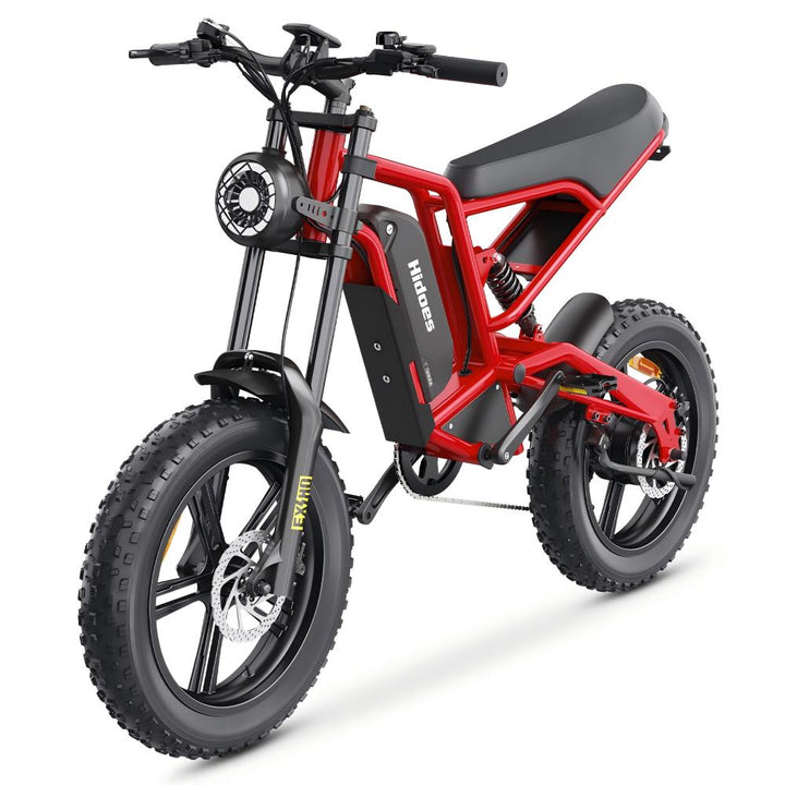 Hidoes B6 1200W 20" Fat Bike 720Wh Electric Bike 48V 15AH Battery