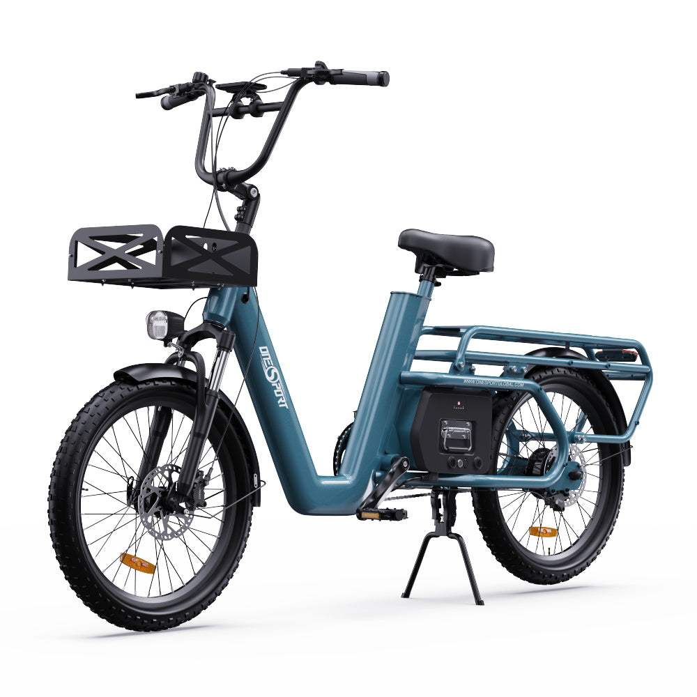 OneSport OT01 650W 20" High-capacity Battery 1296Wh Cargo E-Bike Support APP