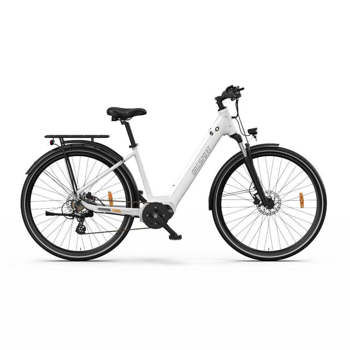 OneSport OT07 250W Bafang Mid-drive Motor 27" Trekking Bike City 374Wh E-bike With Torque Sensor