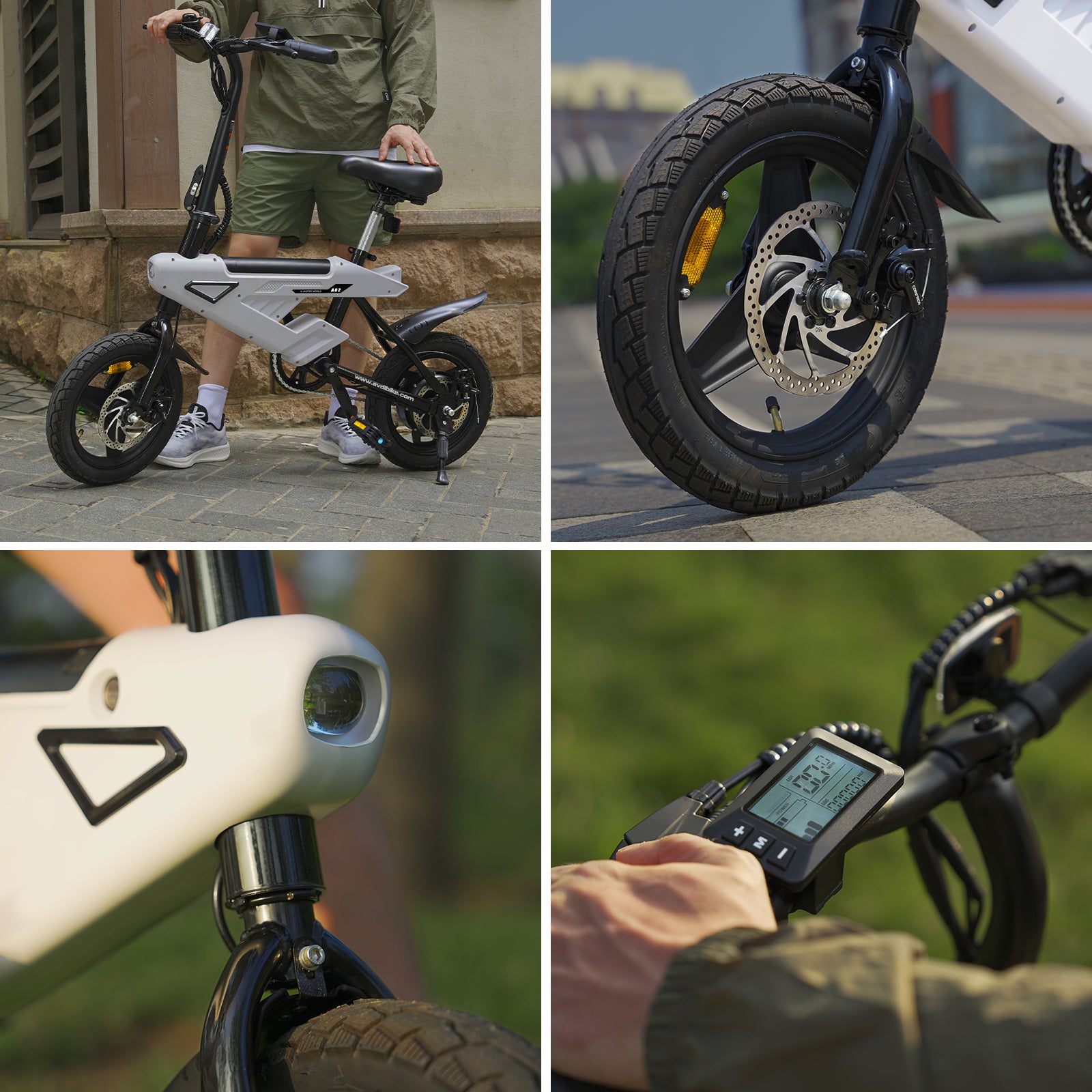 AVDL A02 250W Foldable Electric Bike 14