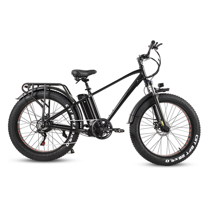 CMACEWHEEL KS26 500W 26" Fat E-Bike 864Wh E Mountain Bike EMTB 18Ah Battery - Buybestgear