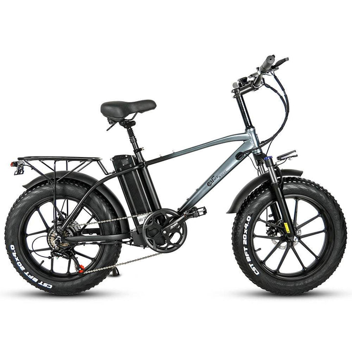 CMACEWHEEL T20 750W 20" Fat Bike 864Wh Electric Mountain Bike Cargo E-bike 48V 18Ah Battery - Buybestgear