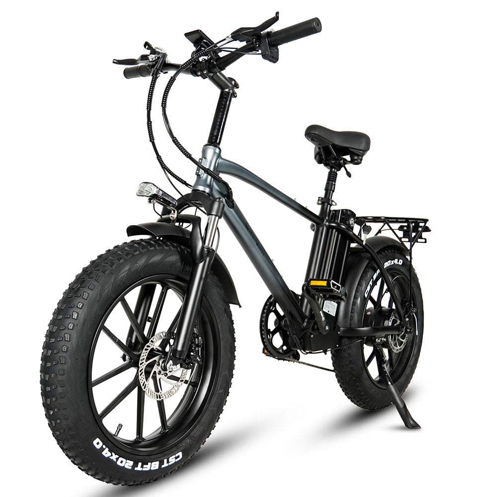 CMACEWHEEL T20 750W 20" Fat Bike 864Wh Electric Mountain Bike Cargo E-bike 48V 18Ah Battery - Buybestgear