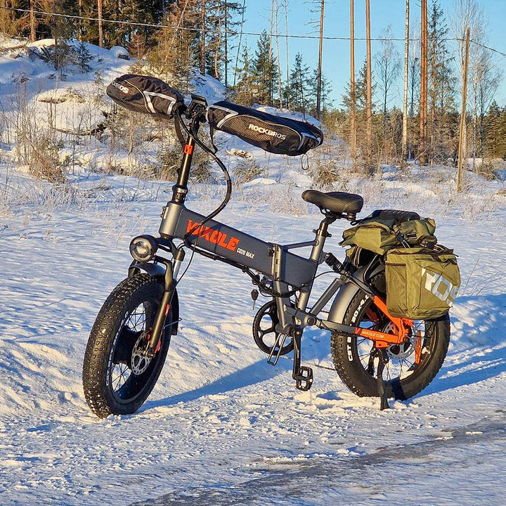 Vakole CO20 MAX 750W*2 Dual Motor 20" Folding Fat Bike 960Wh with Torque Sensor 20Ah Battery