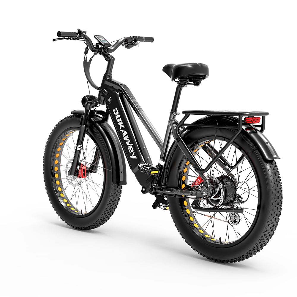 Dukawey DM530 Plus 1000W 26" Fat Bike 1040Wh All Terrain Electric Bike 52V 20Ah Battery SUV E-Bike - Buybestgear