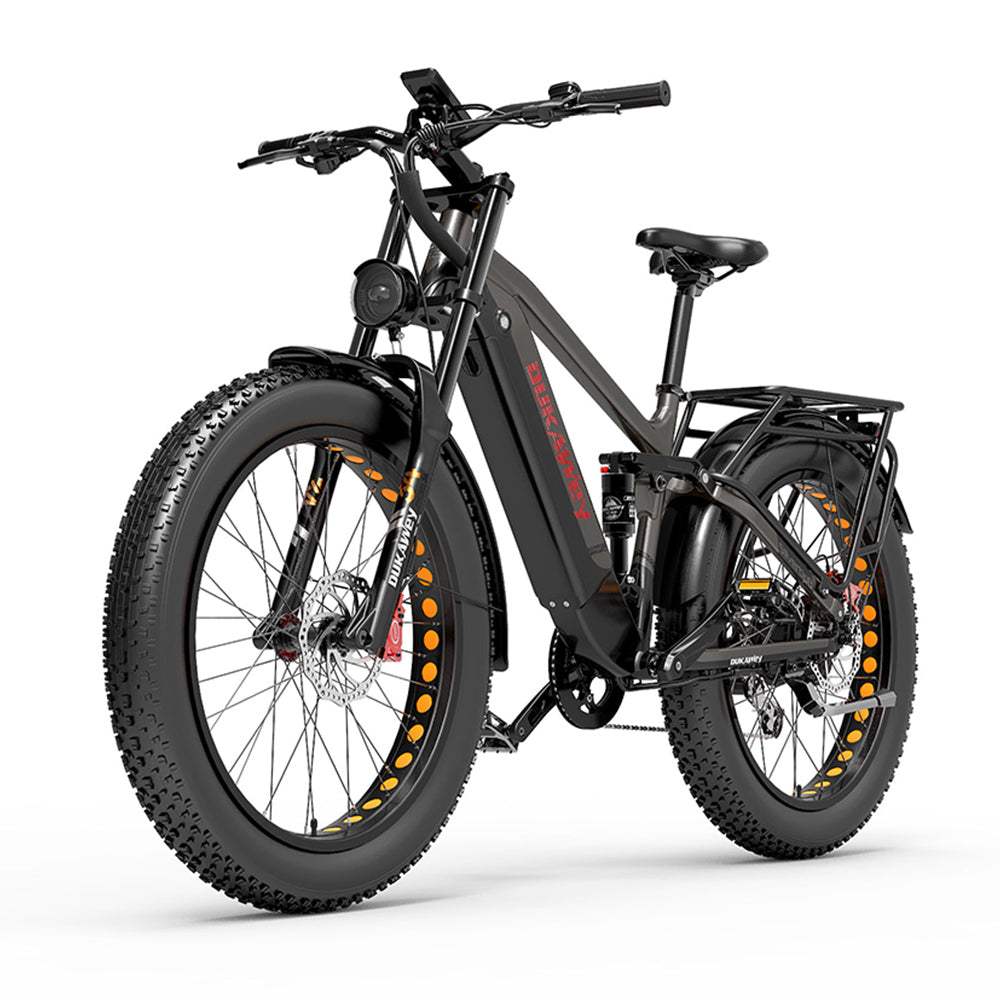 Dukawey Silvertip8 1000W 26” Fat Bike 1040Wh E-Mountain Bike 52V 20Ah Battery SUV E-Bike - Buybestgear