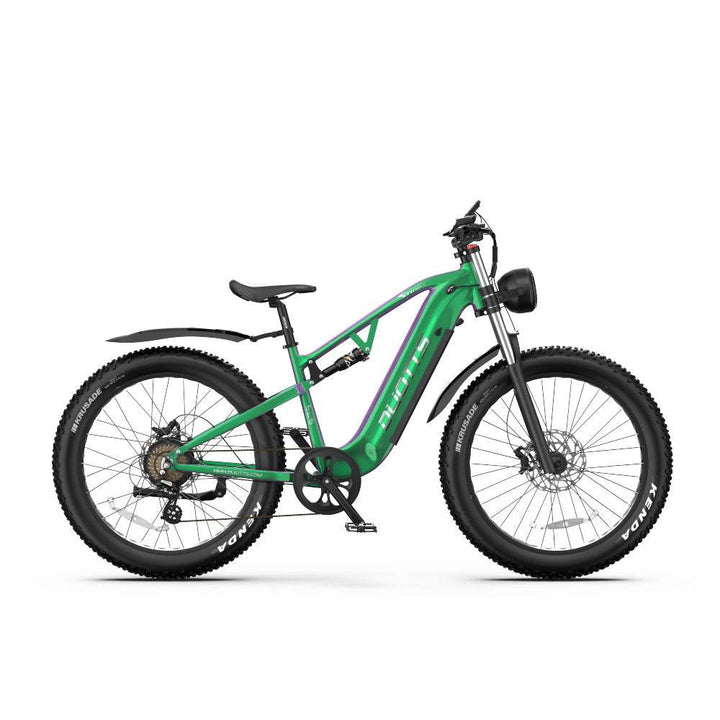 DUOTTS E26 750W Bafang Motor 26" Fat Bike 960Wh Full Suspension E-MTB Support APP - Buybestgear