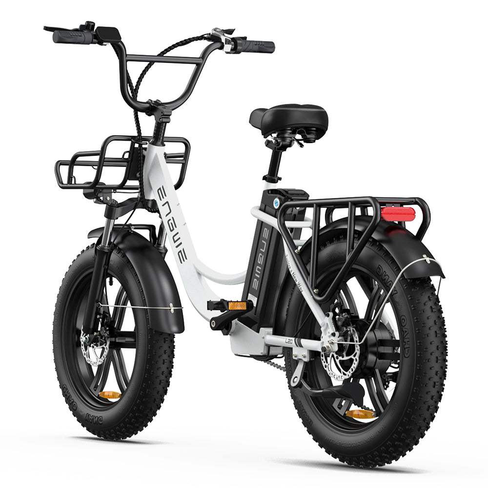 Engwe L20 250W 20" Fat Bike 624Wh Step-through Electric Bike 48V 13Ah E-Bike - Buybestgear