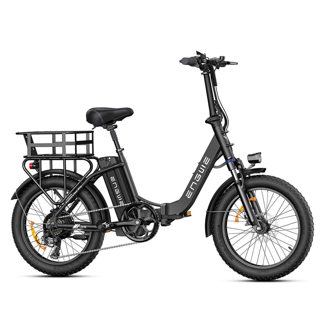 Engwe L20 SE 250W 20" Foldable Electric Bike 561Wh Trekking Bike Step-through E-bike 36V 15.6Ah Battery - Buybestgear