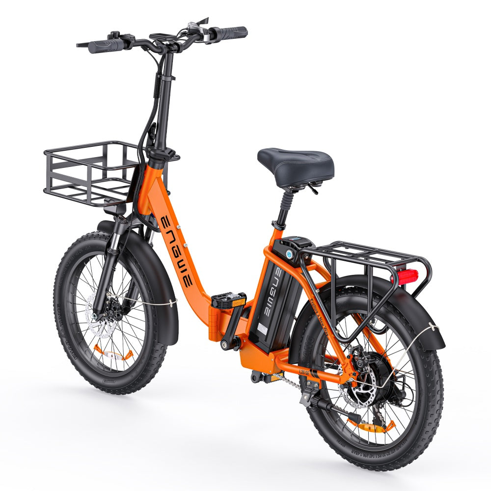 Engwe L20 SE 250W 20" Foldable Electric Bike 561Wh Trekking Bike Step-through E-bike 36V 15.6Ah Battery - Buybestgear