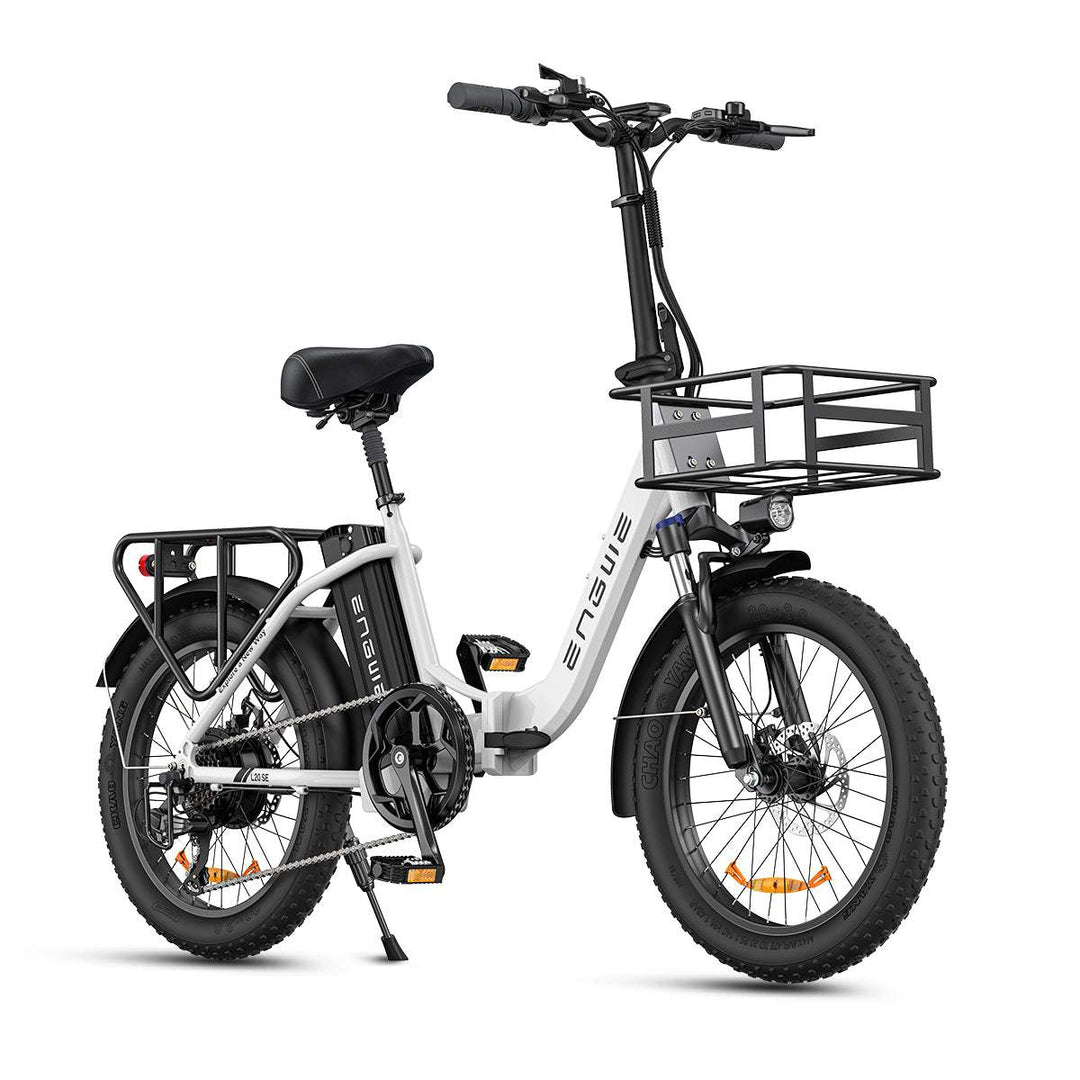 Engwe L20 SE 250W 20" Foldable Electric Bike 561Wh Trekking Bike Step-through E-bike 36V 15.6Ah Battery - Buybestgear