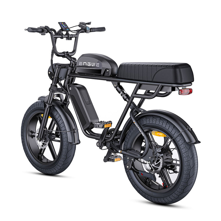 Engwe M1 250W Electric Fat Bike 20" Dual Batteries Retro E-bike - Buybestgear