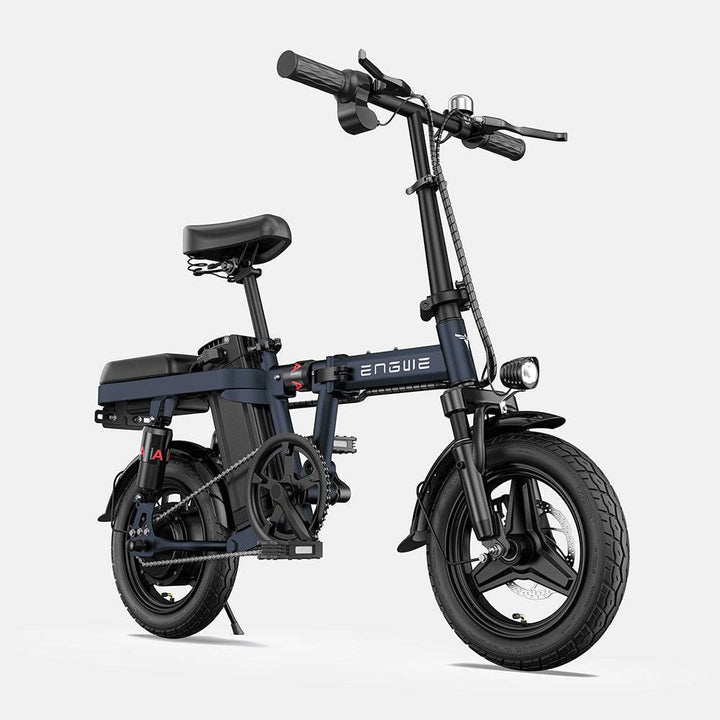 Engwe T14 250W 14" Folding Electric Bike 480Wh Trekking Mini E-bike 48V 10Ah Battery - Buybestgear