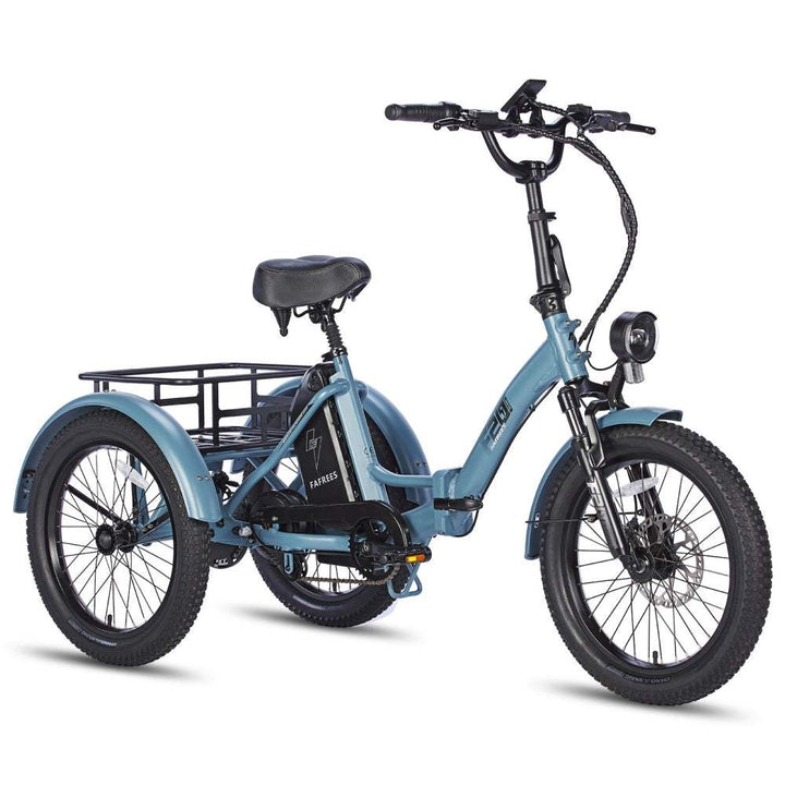 Fafrees F20 Mate 500W 20" Foldable Electric cargo tricycle 873Wh E-bike 48V 18.2Ah Battery - Buybestgear