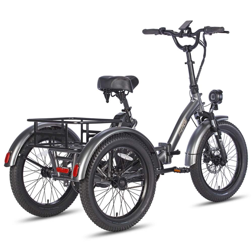 Fafrees F20 Mate 500W 20" Foldable Electric cargo tricycle 873Wh E-bike 48V 18.2Ah Battery - Buybestgear