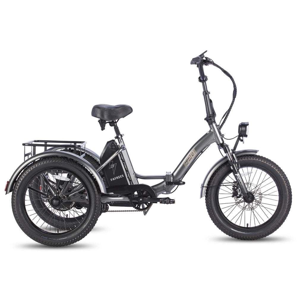 Fafrees F20 Mate 500W 20" Foldable Electric cargo tricycle 873Wh E-bike 48V 18.2Ah Battery - Buybestgear