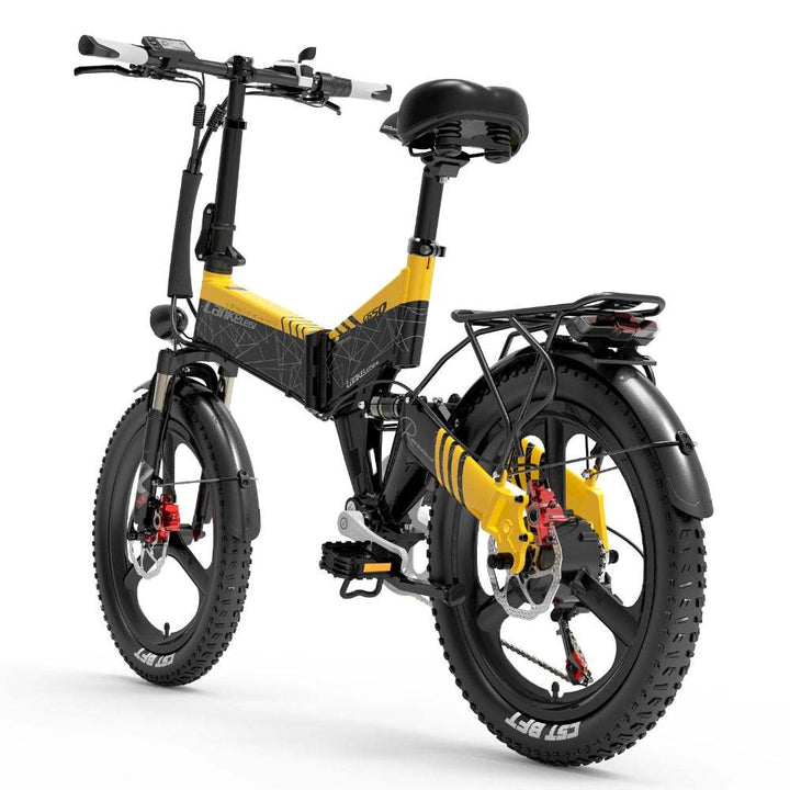 Lankeleisi G650 500W 20" Folding Electric Bike 614Wh City E-bike 48V 12.8Ah Battery - Buybestgear