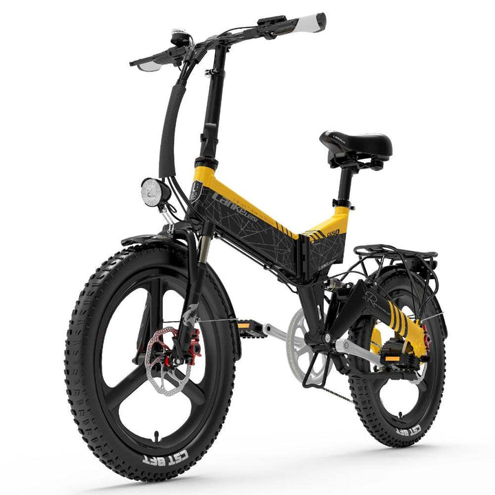 Lankeleisi G650 500W 20" Folding Electric Bike 614Wh City E-bike 48V 12.8Ah Battery - Buybestgear