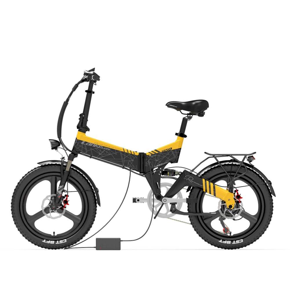 Lankeleisi G650 500W 20" Folding Electric Bike 614Wh City E-bike 48V 12.8Ah Battery - Buybestgear