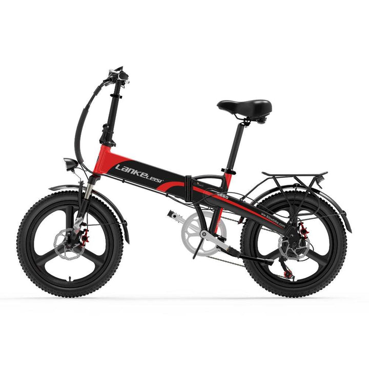 Lankeleisi G660 500W 20" Folding Electric Bike 614Wh City E-bike 48V 12.8Ah Battery - Buybestgear