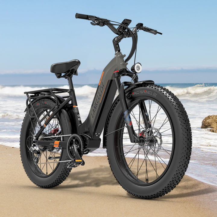 Lankeleisi MG600 Plus 1000W 26" Fat Bike 960Wh All Terrain SUV E-Bike with Torque Sensor 48V 20Ah Battery - Buybestgear