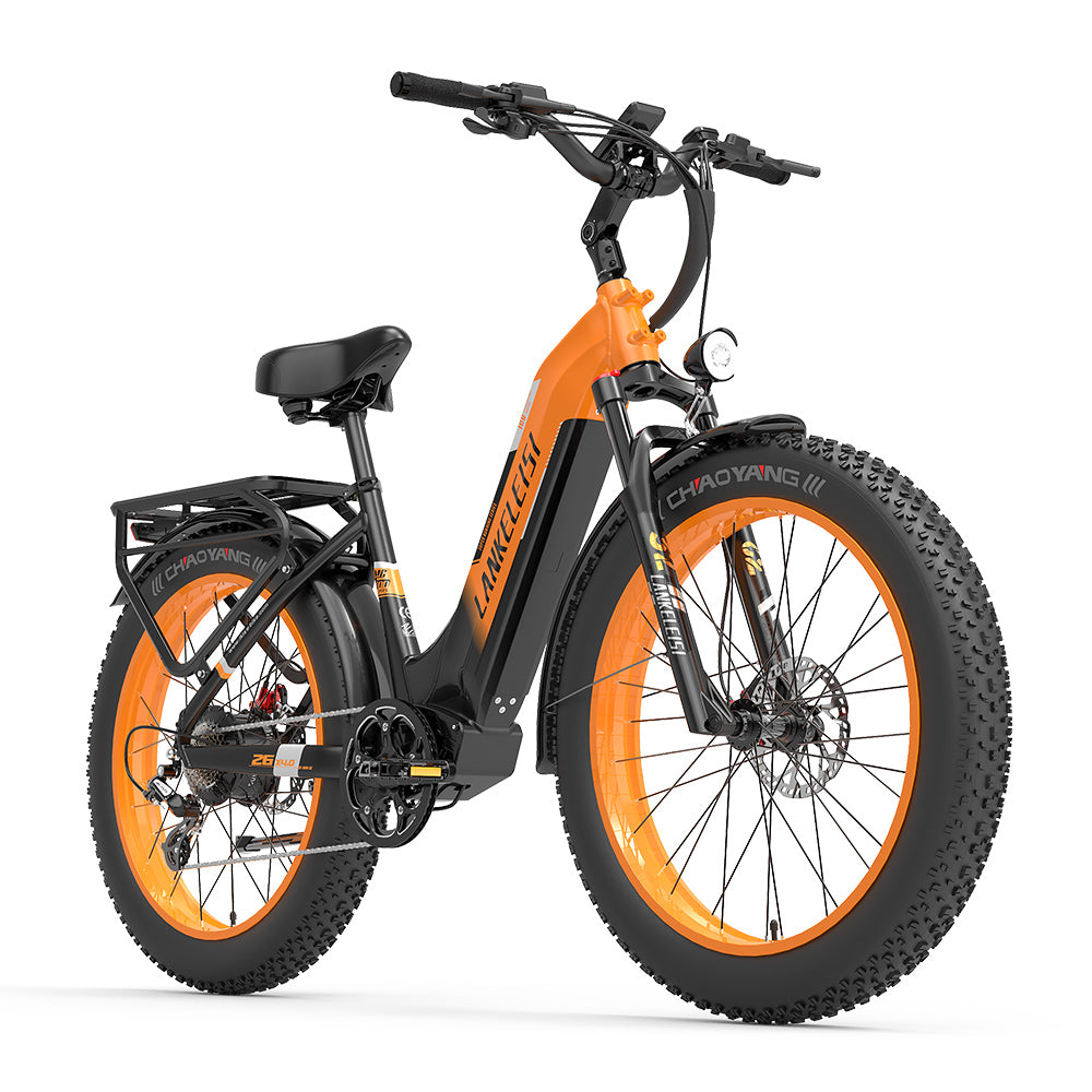 Lankeleisi MG600 Plus 1000W 26" Fat Bike 960Wh All Terrain SUV E-Bike with Torque Sensor 48V 20Ah Battery - Buybestgear