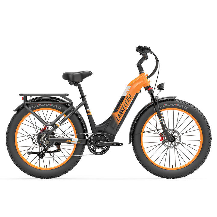 Lankeleisi MG600 Plus 1000W 26" Fat Bike 960Wh All Terrain SUV E-Bike with Torque Sensor 48V 20Ah Battery - Buybestgear