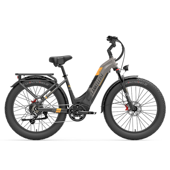 Lankeleisi MG600 Plus 1000W 26" Fat Bike 960Wh All Terrain SUV E-Bike with Torque Sensor 48V 20Ah Battery - Buybestgear