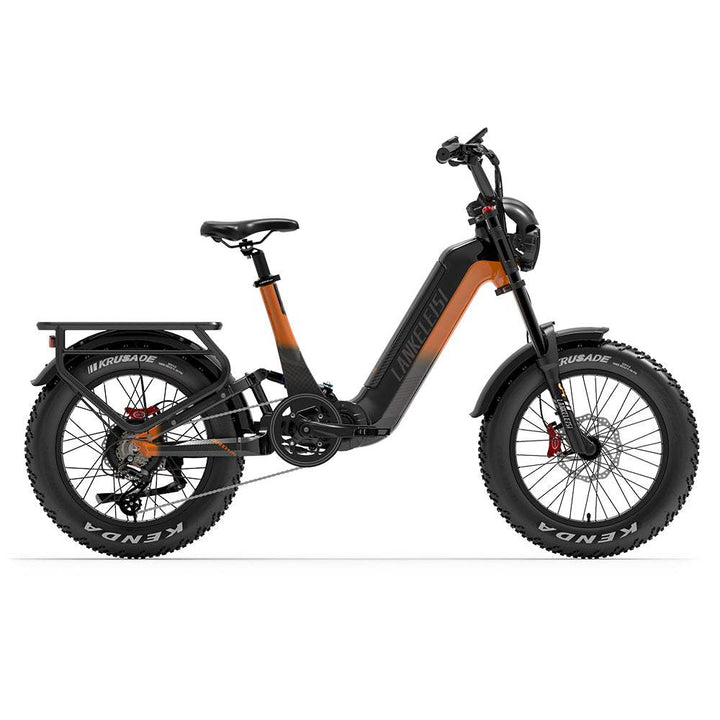 Lankeleisi RX800 Plus 1000W 20" Fat Bike 960Wh Full Suspension Electric Bike 48V 20Ah Battery SUV E-Bike - Buybestgear