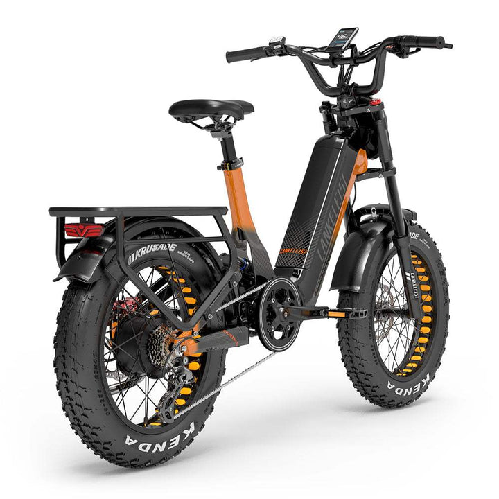 Lankeleisi RX800 Plus 1000W 20" Fat Bike 960Wh Full Suspension Electric Bike 48V 20Ah Battery SUV E-Bike - Buybestgear