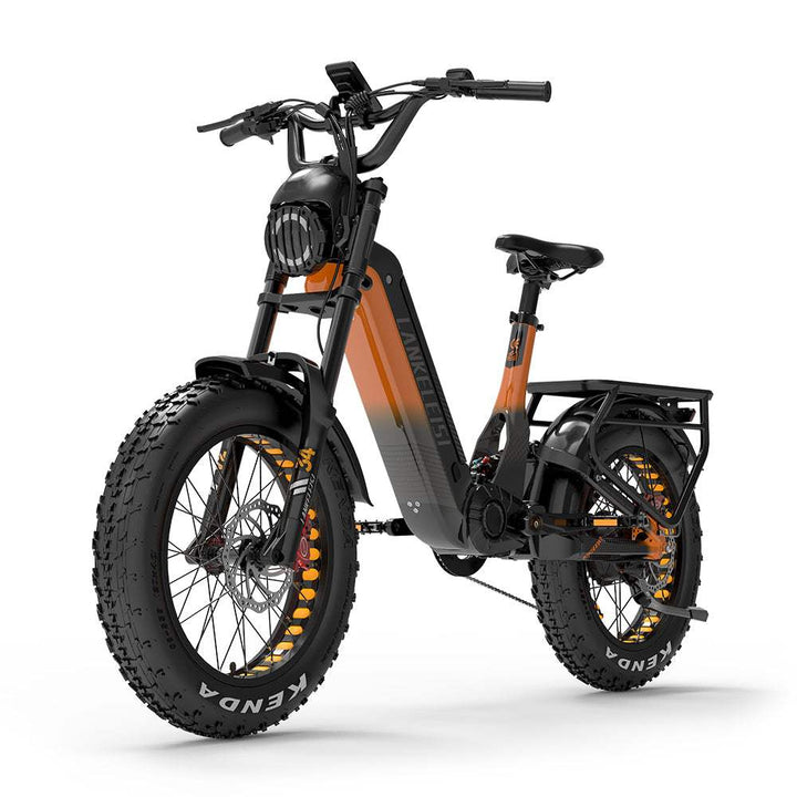 Lankeleisi RX800 Plus 1000W 20" Fat Bike 960Wh Full Suspension Electric Bike 48V 20Ah Battery SUV E-Bike - Buybestgear