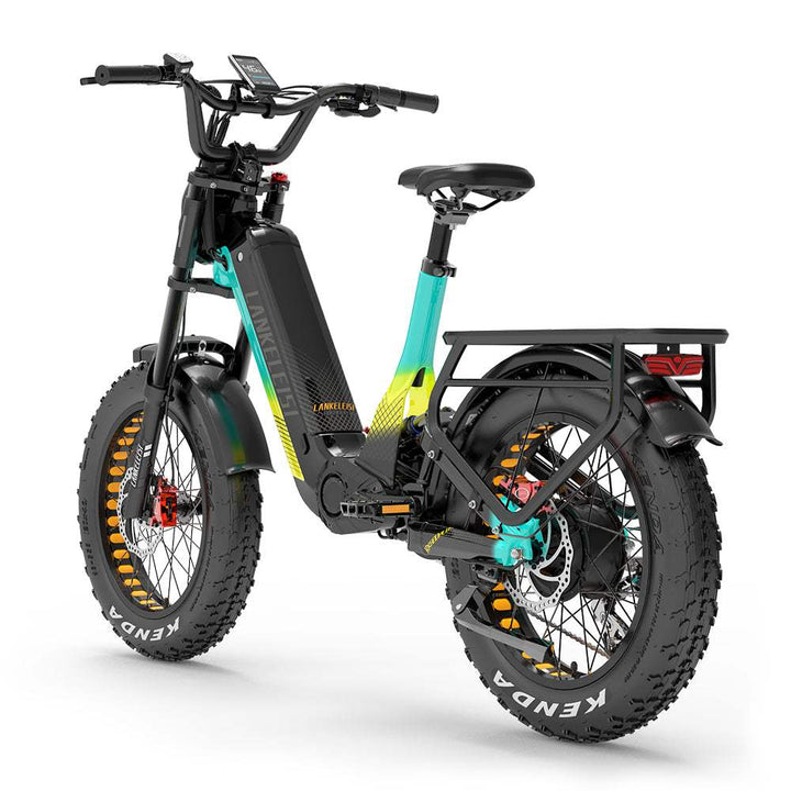 Lankeleisi RX800 Plus 1000W 20" Fat Bike 960Wh Full Suspension Electric Bike 48V 20Ah Battery SUV E-Bike - Buybestgear