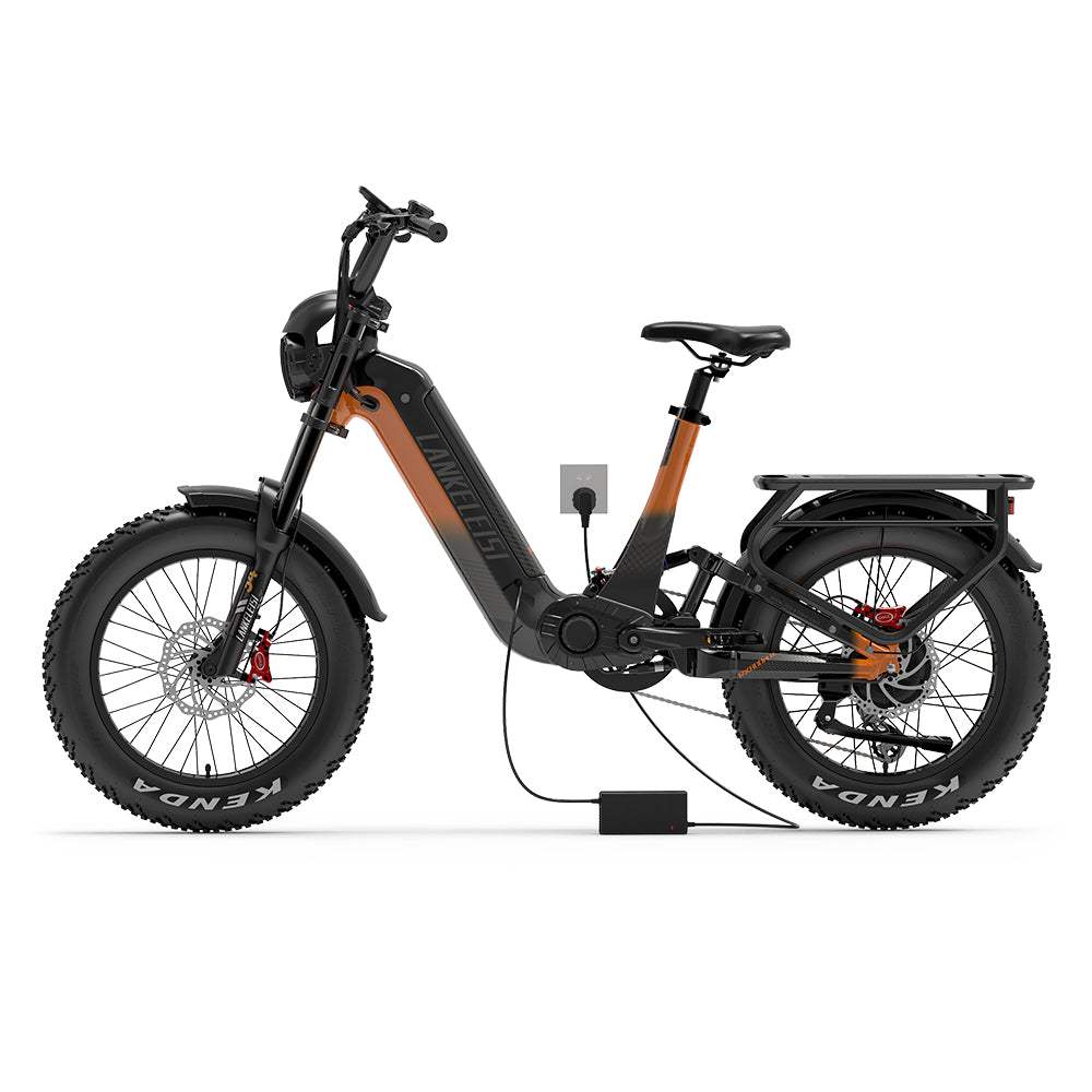 Lankeleisi RX800 Plus 1000W 20" Fat Bike 960Wh Full Suspension Electric Bike 48V 20Ah Battery SUV E-Bike - Buybestgear