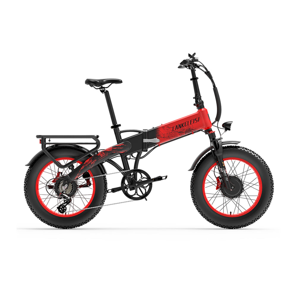 Lankeleisi X2000 MAX 1000W*2 Dual Motor 20" Fat Bike 960Wh Foldable E-Bike - Buybestgear