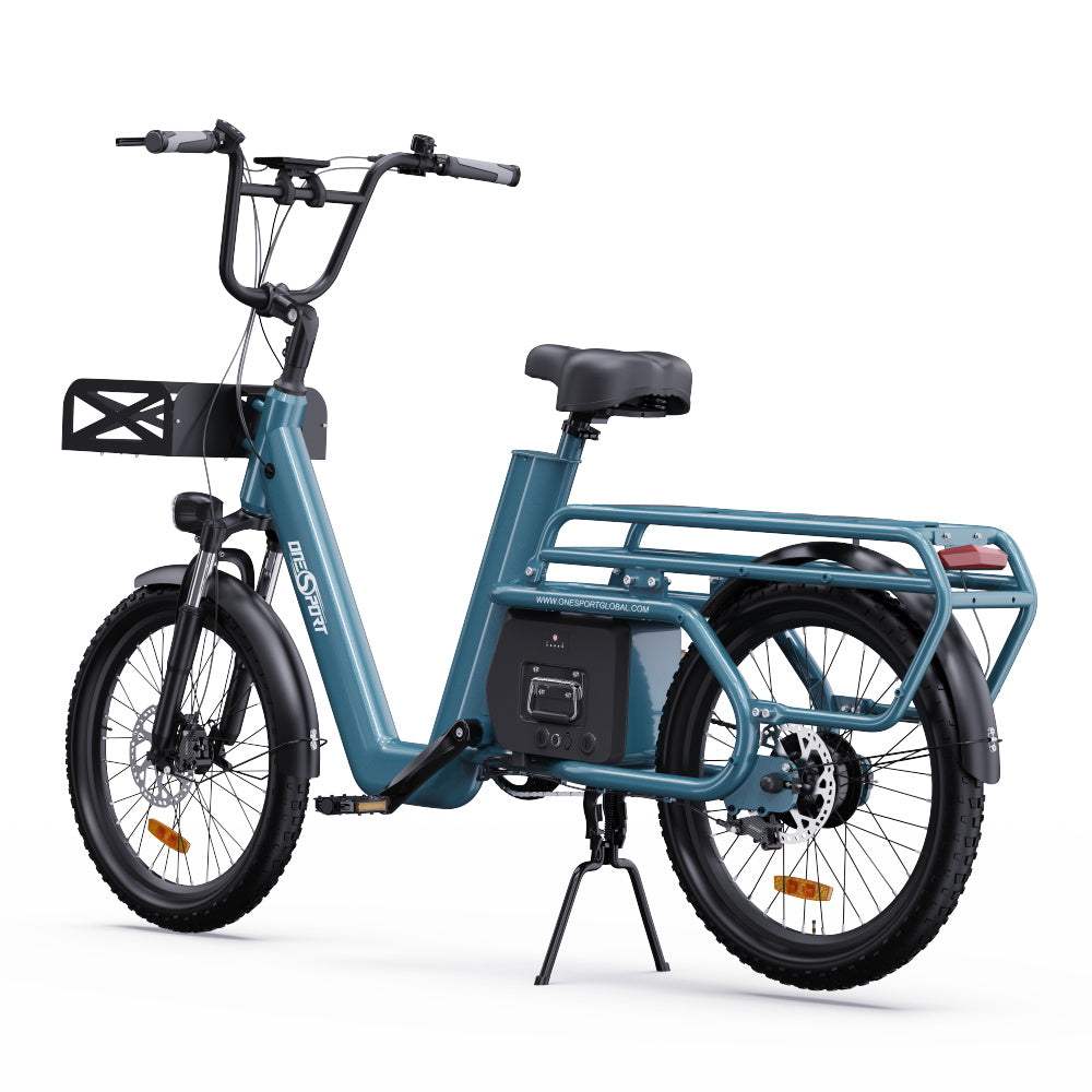 OneSport OT01 650W 20" Cargo E-Bike 1296Wh High-capacity Battery Support APP - Buybestgear