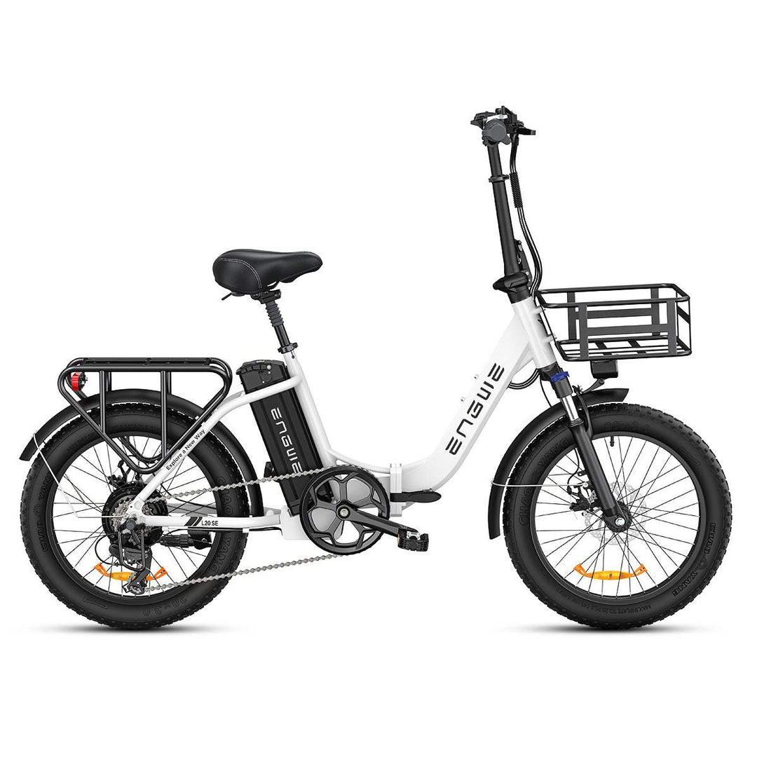 Engwe L20 SE 250W 20" Foldable Electric Bike 561Wh Trekking Bike Step-through E-bike 36V 15.6Ah Battery