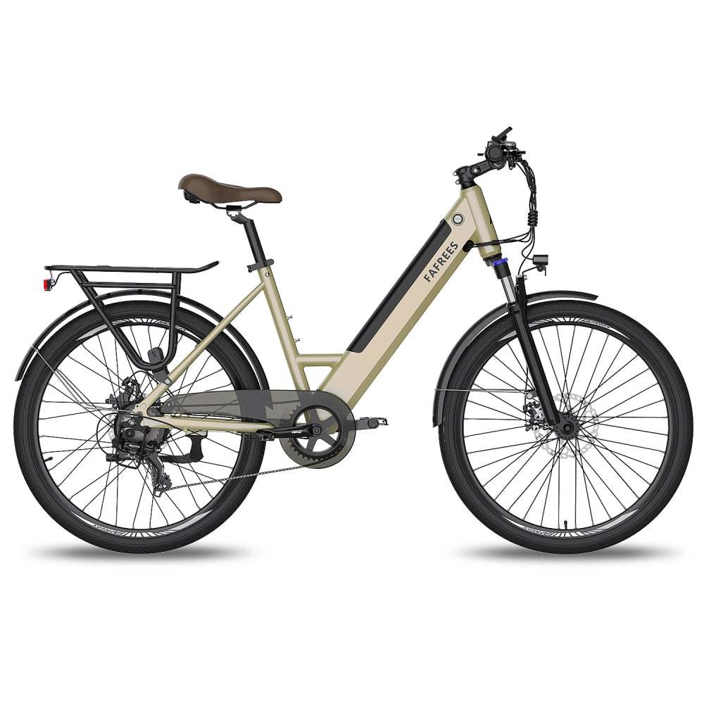 Fafrees F26 Pro 250W 26" Electric Trekking Bike 522Wh City E-bike Support APP 36V 14.5Ah Battery