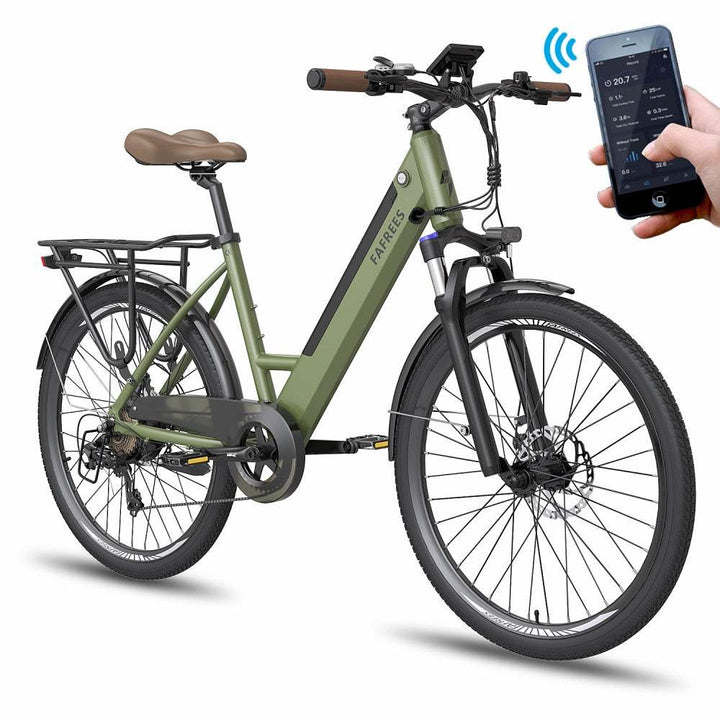 Fafrees F26 Pro 250W 26" Electric Trekking Bike 522Wh City E-bike Support APP 36V 14.5Ah Battery