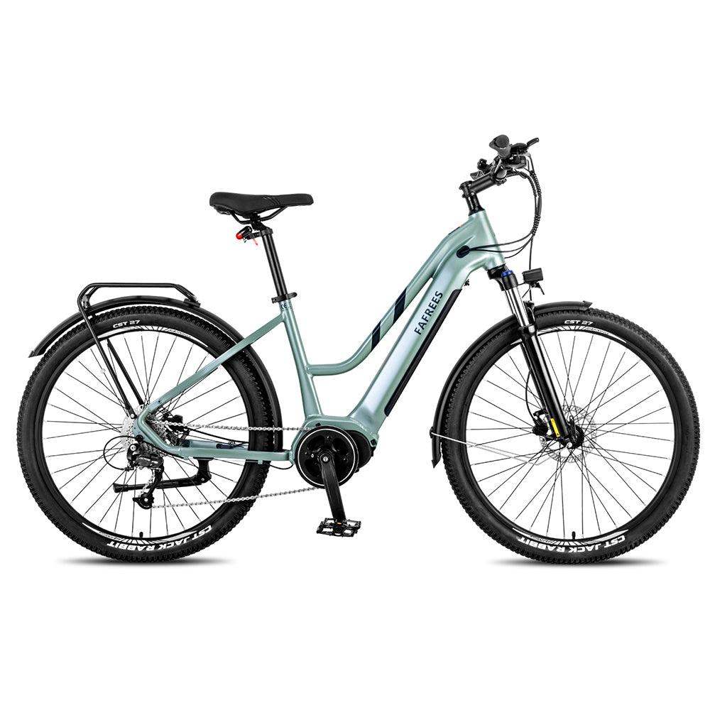 Fafrees FM8 250W 27.5" Mid-Drive Motor Electric Trekking Bike City E-bike 14.5Ah Support App - Buybestgear