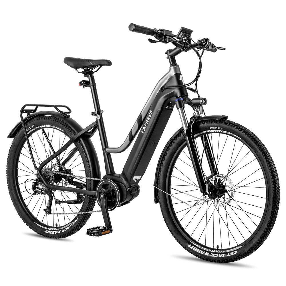 Fafrees FM8 250W 27.5" Mid-Drive Motor Electric Trekking Bike City E-bike 14.5Ah Support App - Buybestgear