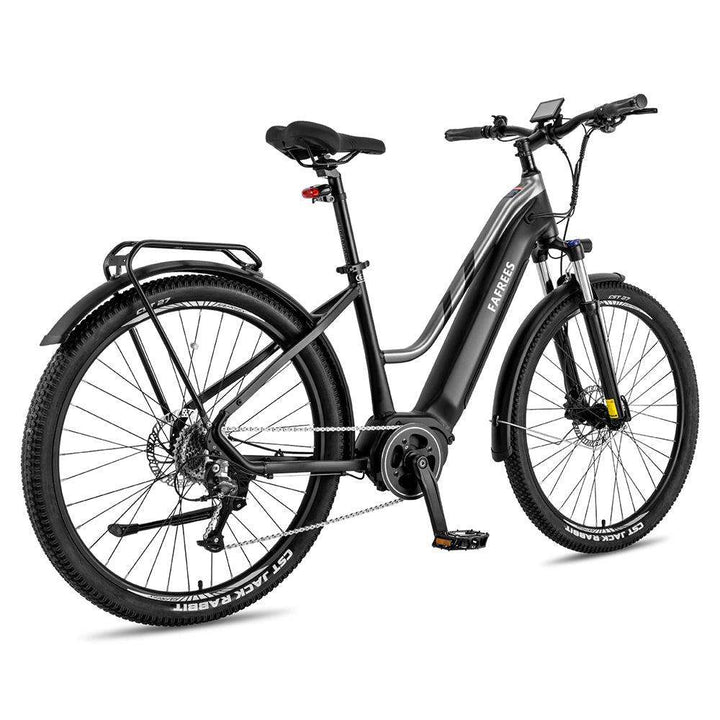 Fafrees FM8 250W 27.5" Mid-Drive Motor Electric Trekking Bike City E-bike 14.5Ah Support App - Buybestgear