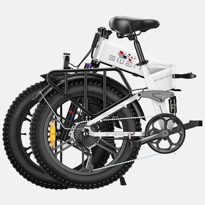 Engwe Engine X 250W 20" Fat Bike 624Wh Foldable E-Mountain Bike 48V 13Ah Battery - Buybestgear