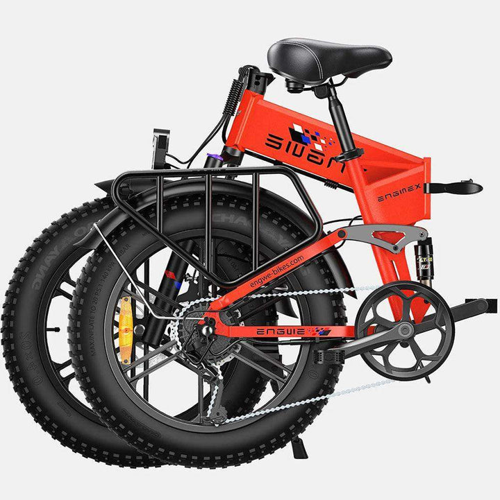 Engwe Engine X 250W 20" Fat Bike 624Wh Foldable E-Mountain Bike 48V 13Ah Battery - Buybestgear