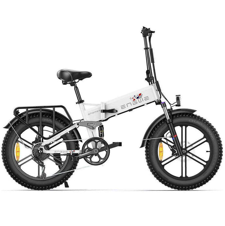 Engwe Engine X 250W 20" Fat Bike 624Wh Foldable E-Mountain Bike 48V 13Ah Battery - Buybestgear