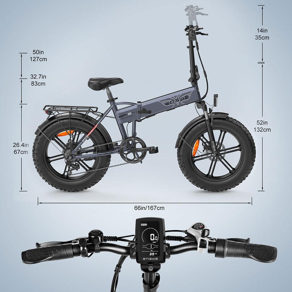 Fat Bike Engwe EP-2 Pro 2022 Version 750W 20 VTT électrique Pliable 1 –  Buybestgear