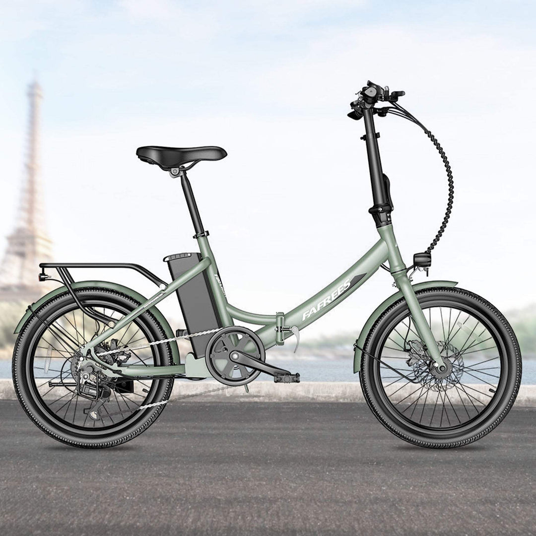 Fafrees F20 Light 250W 20" Folding Electric Bike 522Wh City E-bike 36V 14.5Ah Battery - Buybestgear